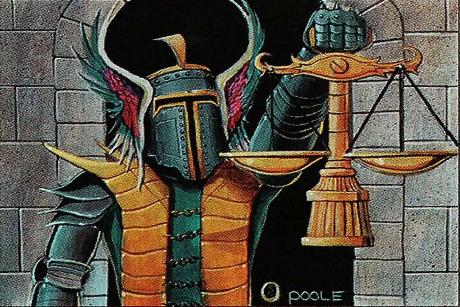 Balance card artwork by Mark Poole