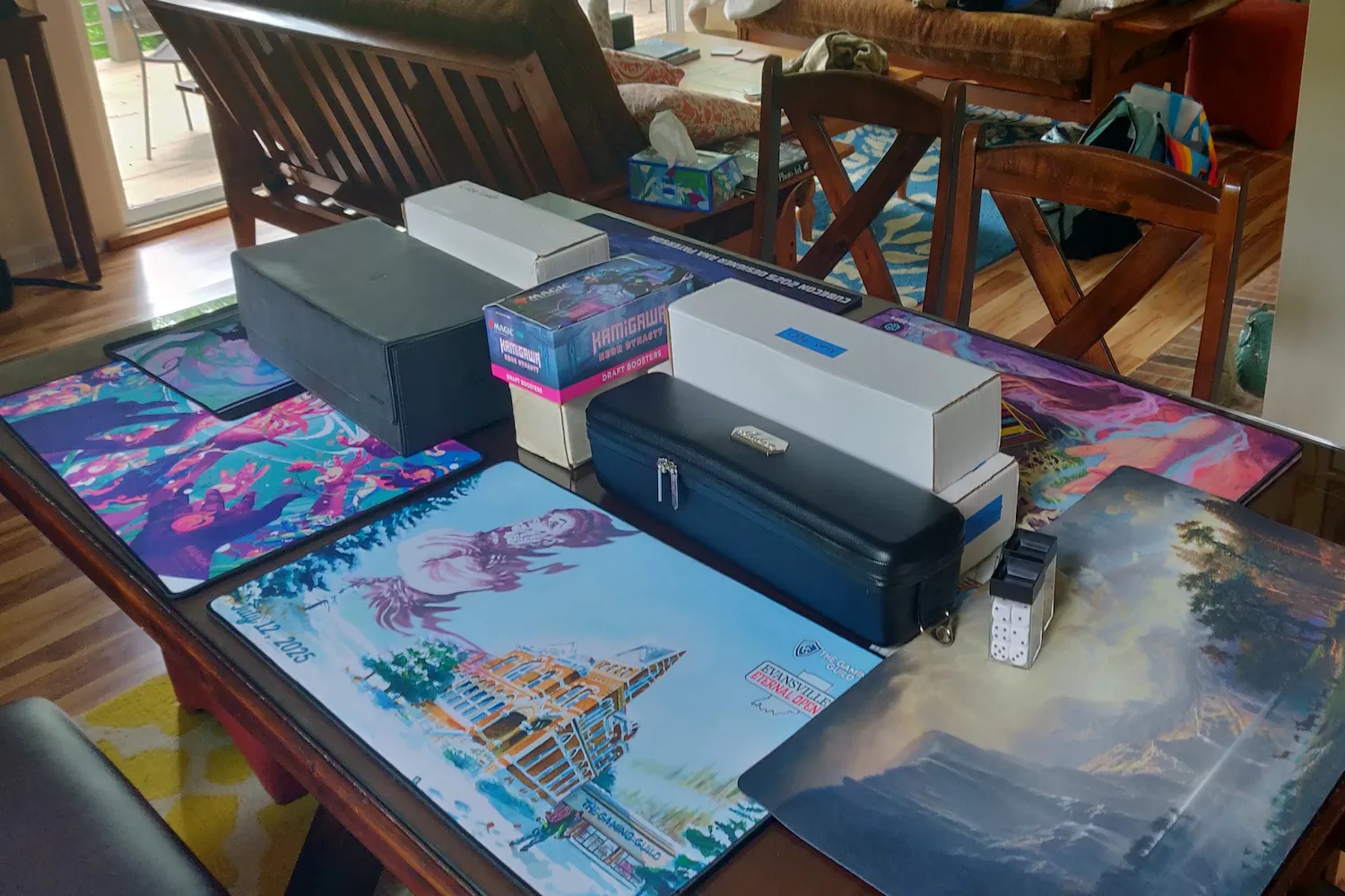 A collection of MTG cubes for a cube weekend